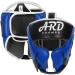 ARD Leather Art MMA Boxing Headgear for Muay Thai, Sparring, Taekwondo, Martial Arts, Grappling, Karate Large Blue