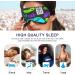Light Blocking Sleep Mask - Adjustable Green Neon Eye Mask for Travel & Naps | Soft Lightweight Blindfold for Men & Women - Buy Online on GoSupps.com