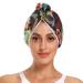Cows Colorful Daisy Flowers Hair Towel 2 Pack Super Absorbent Hair Drying Towel Quick Dry Hair Turbans Head Towel with Button Twisty Wrap for Women Girls