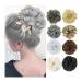 Messy Bun Hair Piece for Women Messy Bun Hair Piece Scrunchies for Women Elastic Band Synthetic Wavy Curly Chignon Ponytail Hair Extensions Thick Updo Hairpiece for Daily Wear Fake Hair Accessories 99j