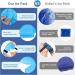 Healifty Shoulder Ice Pack - Reusable Hot/Cold Therapy Wrap for Pain Relief and Recovery - Blue - Buy Online on GoSupps.com