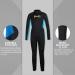 Goldfin Kids Wetsuit 3mm Neoprene Fullsuit Back Zip for Boys - Black, Size 10 - Buy Online on GoSupps.com