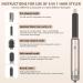 TANSHINE 6-in-1 Auto Hair Styler | Blow Dryer Brush Heat Wrap Curling Wand & Detachable Heads - International Shipping Available - Buy Online on GoSupps.com