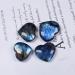 Labradorite Palm Stone Natural Labradorite Crystal Heart Palm Stone Mineral Reiki Pocket Crystal Tumble Collection Heart Shape Puff Stones for Good Luck Charm Meditation Riastvy 5 - Buy Online on GoSupps.com