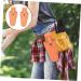 Minkissy 6 pc Garden Shear Belt Pocket Holster - Leather Tool Holder for Garden Clips - Durable Cowhide Belt Pouch - Buy Online on GoSupps.com