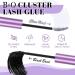 Lash Cluster Glue 10 ML - Waterproof Black Bond for Eyelash Extensions | Lasts 48-72 Hours | Includes Brushes & Tweezers - B&Qaugen - Buy Online on GoSupps.com