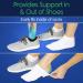 ViveSole Heel Cups - Heavy Duty Inserts for Severs Disease & Plantar Fasciitis - Men & Women - Cushion Support Pads for Foot Pain Relief - Teal - Large (1 Pair) - Buy Online on GoSupps.com