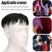 Men Hair Topper Short Toupee Hairpiece Short Toupee for Men Hair Topper Wig Clip in Crown Hair Extensions for Covering White Loss Hair Daily Wear - Buy Online on GoSupps.com
