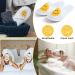 Coume 30 Pairs White Disposable Spa Slippers - Non Slip, Closed Toe, Smile Design - Ideal for Hotel, Travel, Home & Massage - 2 Sizes Available - Buy Online on GoSupps.com