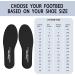 Buy 2 Pairs Memory Foam Insoles for Men US 13 | Cushioned Shock-Absorbing Insoles for Foot Pain Relief - Comfortable Black Inner Insoles for Men & Women - Buy Online on GoSupps.com