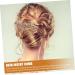 Angoily Bridal Comb Bridal Accessories Hairpins Grips Barrettes Rhinestone for Hair Flowers Decoration Hair Insert Comb Hair Jewels for Women Fabric Hair up Tricolor Pink Women's - Buy Online on GoSupps.com