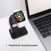 Macally Apple Watch Charger Stand for Series Ultra  9  8  7  6  5  4  3  2  1  SE (44mm  42mm  40mm  38mm) - Sleek iWatch Apple Watch Stand Dock - The Perfect Apple Watch Charging Station - Black - Buy Online on GoSupps.com