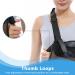 Mesh Arm Sling Shoulder Immobilizer Arm Sling for Shoulder Injury Adjustable Breathable Medical Shoulder Sling Arm Immobilizer Left and Right Arm for Men and Women - Buy Online on GoSupps.com