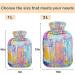Shop Naanle Colorful Oil Painting Heat Bottle - 2L Transparent Hot Water Bottle for Pain Relief & Warmth | Ideal for Bed Hands & Feet Therapy - Buy Online on GoSupps.com