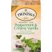 Twinings Peppermint & Creamy Vanilla Herbal Individually Wrapped Tea Bags | Naturally Caffeine-Free | Smooth & Creamy Vanilla Flavoured Tea | 20 Count (Pack of 6) | Enjoy Hot or Iced Peppermint & Creamy Vanilla 20 Count (Pack of 6) - Buy Online on GoSupps.com