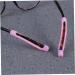 TOVINANNA 5 Pairs Silicone Eyeglass Legs - Anti-Slip Ear Hooks & Accessories for Sunglasses - Medium Pink - International Shipping Available - Buy Online on GoSupps.com