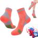 HIGHERSOCKS 2023 Far Infrared Schorl Titanium Ion Heightening Booster Socks Tourmaline Health Sock Booster Socks Large Orange