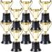 Pack of 12 Bulk 5 Inch Gold Award Trophy Cups - Plastic Trophies for Parties, Rewards, Prizes - Ideal for Kids and Adults by Bedwina - Buy Online on GoSupps.com