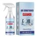Air Conditioner Coil Cleaner | 120ml Rinse-Foam Spray | Ac Coil Cleaner Foaming Air Conditioner Coil Cleaner Spray for Dust Dirt