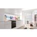 Colorful Smoke Self-Adhesive Kitchen Wall Sticker - 60x220cm Transparent Glass Look Durable Hard PET Material - Buy Online on GoSupps.com