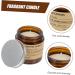 FRCOLOR 2pcs Christmas Scented Candles - Large Wedding Decor Soy Wax Home Accessories Perfect Holiday Scents - Buy Online on GoSupps.com