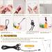 HOSFROLL Cat Toy Wand with Super Suction Cup & 12 Feather Replacements - Interactive Spring Feather Toys for Indoor Cats and Kittens - Buy Online on GoSupps.com