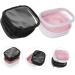 Solustre 2-Pack Contact Lens Organizer Kit | Portable & Practical Holder for Contact Lenses - Ideal for Travel - Shop Now! - Buy Online on GoSupps.com