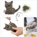 Catlabs Sustainable Cat Toys | Cuddly Cat with Catnip | 100% Natural Sheep Wool | Refillable & Eco-Friendly | Fair Manual Work for Your Cat - Buy Online on GoSupps.com