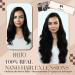 Net Black Nano Ring Extensions | Real Remy Hair | Smooth 40cm & 50cm | #1 Quality Hair Extensions - Buy Online on GoSupps.com