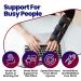 Carpal Tunnel Brace Wrist Splint - Longer Support for Forearm & Wrist. Reversible, Night Splint for Carpal Tunnel & Tendonitis Pain - Sm/Med - Buy Online on GoSupps.com