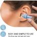 4 Pairs Silicone Earplugs for Sleeping, Swimming, Snoring - Noise Cancelling & Comfortable (Black, Light Blue, Orange, Pink) - Buy Online on GoSupps.com