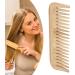 Wide Tooth Combm Large Hair Detangling Comb Flexible Structure Safety Eco Friendly Portable Wet Hair Comb Wooden Comb for Home Travel - Buy Online on GoSupps.com