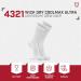FoxRiver Coolmax Ultra-lightweight Liner Crew Socks White 9-11.5 | Men's Wick Dry Technology - Buy Online on GoSupps.com