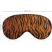 Sleep Mask Tiger Stripes Orange - Light Blocking Eye Cover with Adjustable Strap for Ultimate Comfort - Buy Online on GoSupps.com
