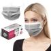 HARD 50 pieces Disposable Face Masks | Made in Germany | Type IIR & CE certified | Breathable Triple Layer - Filtration 99 78% | Elastic Earloops | Mouth Cover - Adults - Grey 50 Piece standard size (17 5 cm x 9 5 cm) Grey