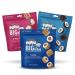 Stuffed Puffs Big Bites - Variety Pack Coated Marshmallows 3 Pack, 1 bag of each S'mores, Cookies n Crème, and Birthday Cake, Perfect for Snacking, Smores, Dessert, 3 Bags