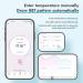 Femometer Basal Body Thermometer for Ovulation & Fertility Tracking | Soft Backlight, Memory Recall, FM-VC-301 (White) - Buy Online on GoSupps.com