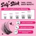 Self Adhesive Eyelashes 40pcs - Reusable No Glue Lash Clusters - Jasmine D-8-16mix - Buy Online on GoSupps.com