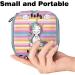 Cute Baby Unicorn Sanitary Napkin Storage Bag | Large Zippered Menstrual Cup & Period Pouch for Women & Girls - Multicolor 03 - Buy Online on GoSupps.com