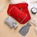 ZEARLY Set of 3 Hot Water Bottles - Rubber Bottles with Soft Covers & Waistband for Neck Shoulder Back Relief | International Shipping Available - Buy Online on GoSupps.com