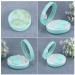 MILISTEN Travel Kit Case Box Container Holder with Tweezers And Solution Bottle Mirror for Women Girls