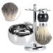 SUPYINI Professional Men's Shaving Tool Kit - Stand Faux Hair Brush Alloy Soap Mug & Bowl for Ultimate Grooming - Buy Online on GoSupps.com