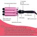 Hair Curling Iron Curling Wands Hair Curler Tourmaline Ceramic Hair Crimper Long Hair 3 Barrel Waver Instant Heat Hot Curler Deep Waver for Home/Travel/Salon Curlers with Temperature Control - Buy Online on GoSupps.com