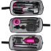 Storage Travel Case Bag Compatible with Dyson Airwrap & Curling Iron Portable Hair Dryer Carrying Bag Waterproof Storage Compatible with Dyson Supersonic Styler Attachments Protection (Black-Thick) - Buy Online on GoSupps.com