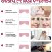 Shop Rose Quartz Eye Mask for Headache Relief & Sinusitis - Cooling Crystal Eye Mask | International Shipping | IdeaYard - Buy Online on GoSupps.com
