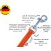 Twinkys Dog Style Tow Leash - 10m Rubberized 15mm Wide for Dogs up to 15kg Made in Germany - Orange - Buy Online on GoSupps.com