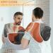 Beard Bib Apron - Abstract Ink Beard Hair Catcher for Men | Perfect Father's Day Anniversary & Christmas Gift | Includes 2 Suction Cups - Buy Online on GoSupps.com