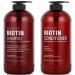 Biotin Shampoo and Conditioner Set for Hair Growth, For Thinning Hair and Hair Loss Treatments for Women & Men, Hair Thickening Products for Women & Men, Paraben & Sulfate Free Shampoo 20.2 FL Oz Each