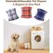 Premium Washable Belly Bands for Male Dogs - 3-Pack Dog Diapers in Grey Red & Blue (Large) - Buy Online on GoSupps.com
