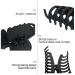 OWIIZI Big Hair Claw Clips for Women Long Thick Hair - 3 Pack Nonslip Jumbo Hair Clips for Strong Hold and Styling - Color 001 - Buy Online on GoSupps.com